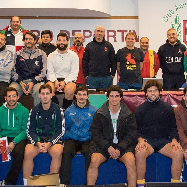 El CAR organizador junto con la Federación Española de Rugby del curso de entrenadores LWR1