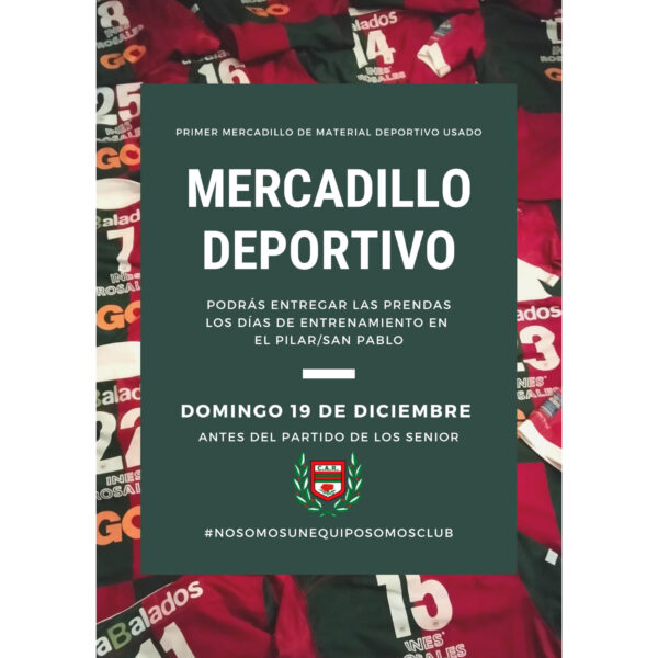 Rugby solidario: Primer Mercadillo Deportivo del CAR