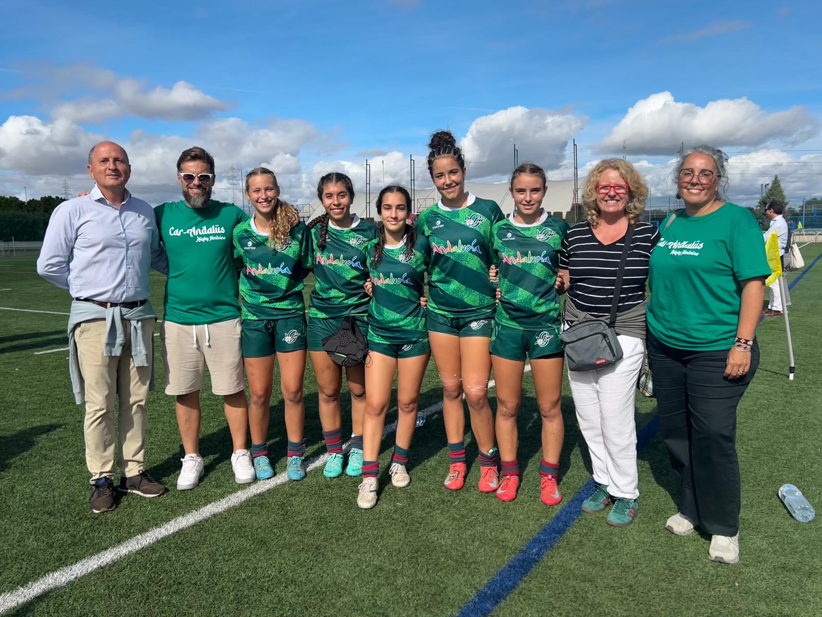 Acción del partido M17 femenino: Andalucía vs Comunidad Valenciana